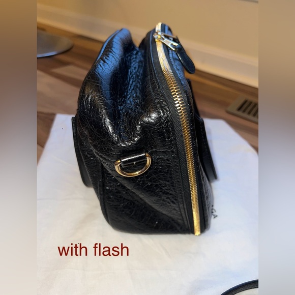 BALENCIAGA Leather Blanket Square Bag - Picture 13 of 16